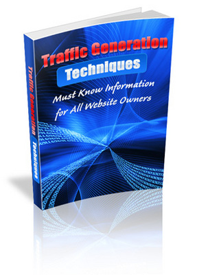 Product picture TRAFFIC GENERATION TECHNIQUES